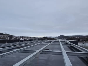 steel frame, installation