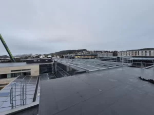 steel frame, installation