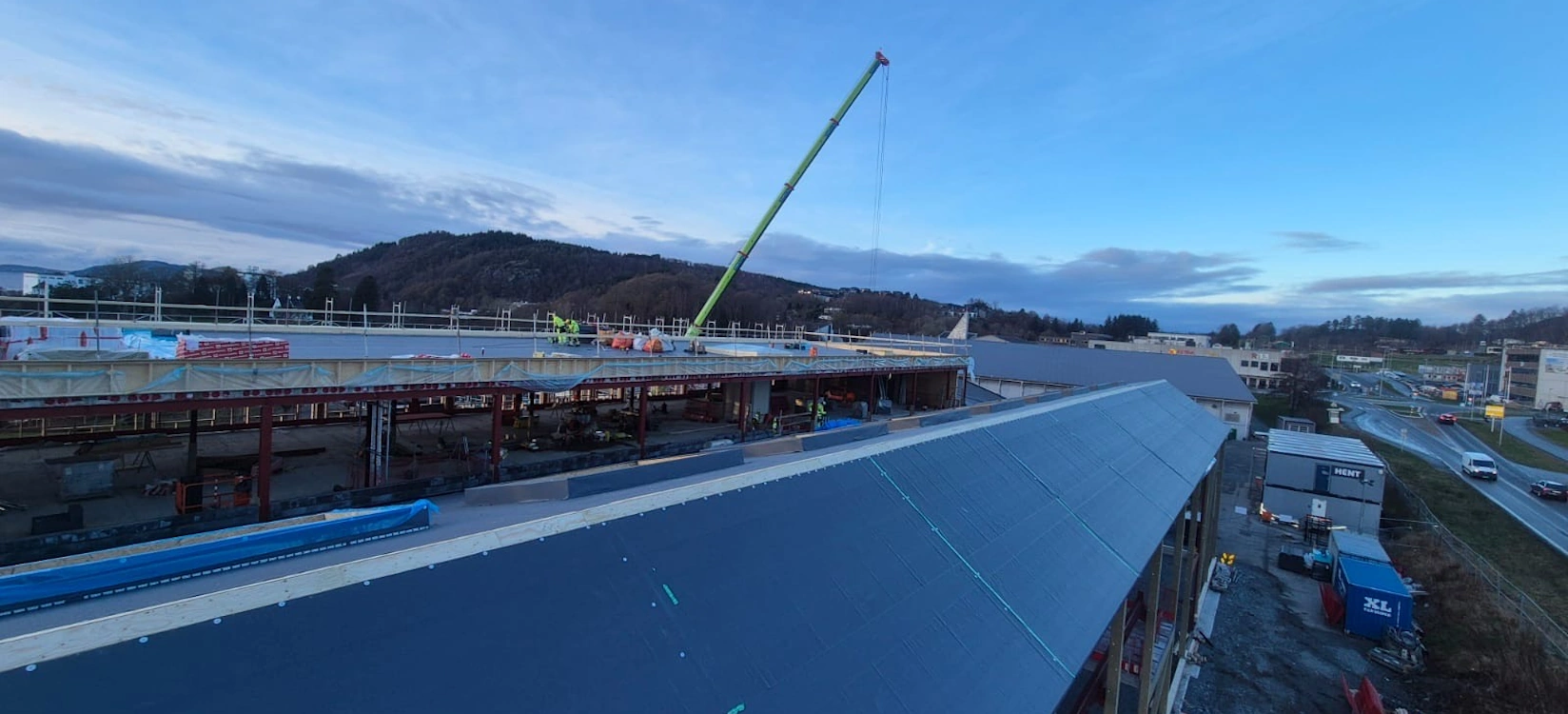 roof plate, installation