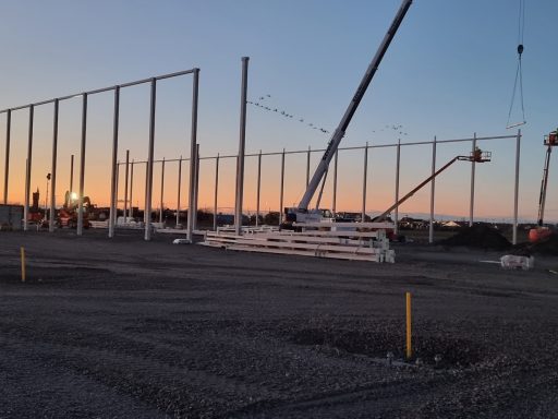 industrial construction, mounting, assembling, installation