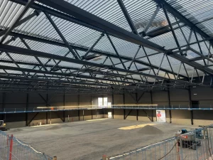 industrial steel frame construction