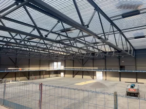 industrial steel frame construction