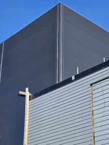 industrial, steel frame construction